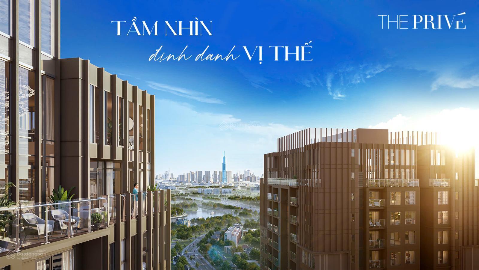 Giỏ hàng căn hộ The Privé Quận 2 - Căn hộ hạng sang giá tốt nhất Nam Rạch Chiết chỉ với 99 triệu/m2