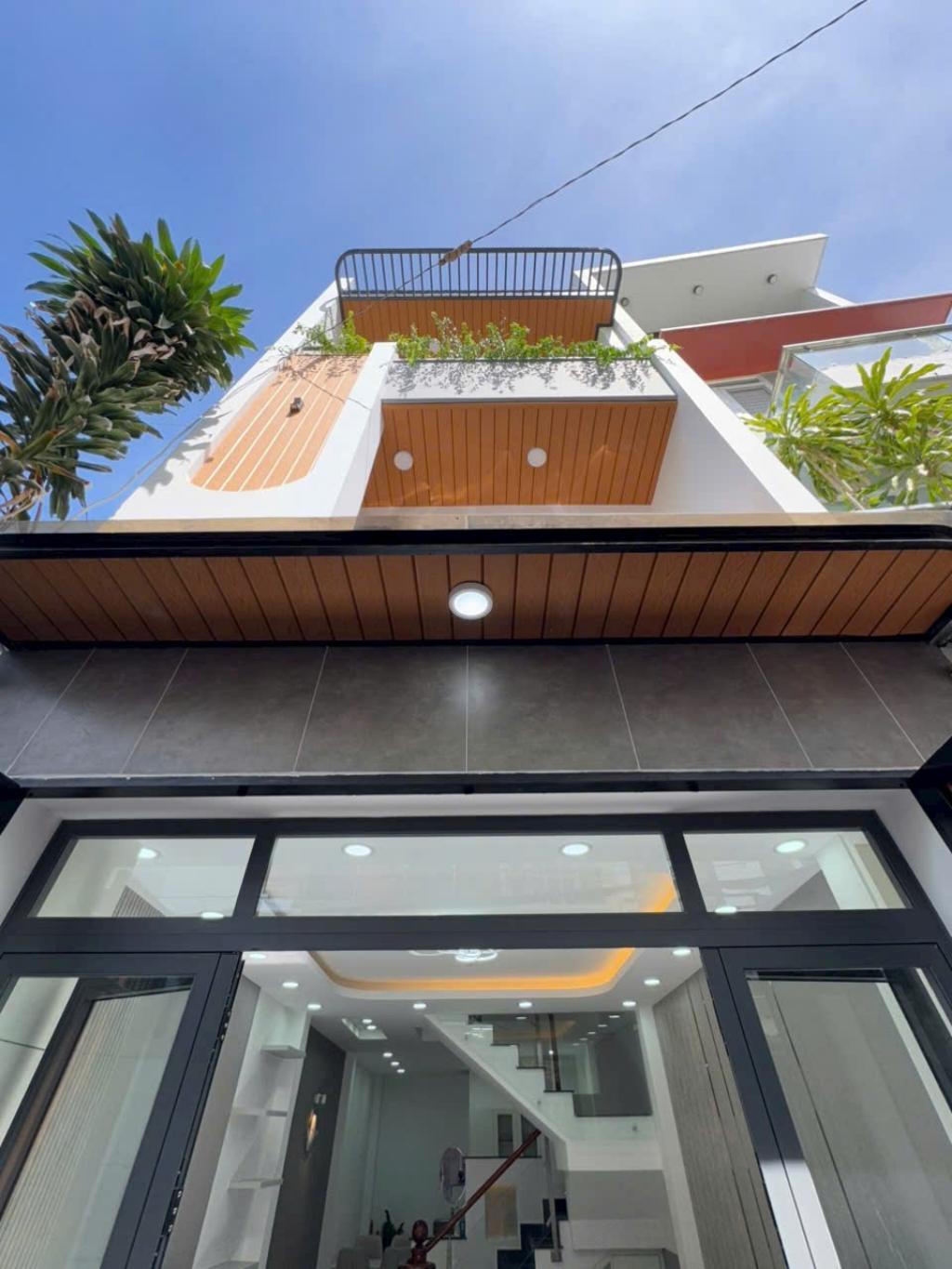 Nhàbán HXH100m ra Đ.Số1 P16 GòVấp – 4Tầng –Full NT – SổVuông- chỉ6tỷ65