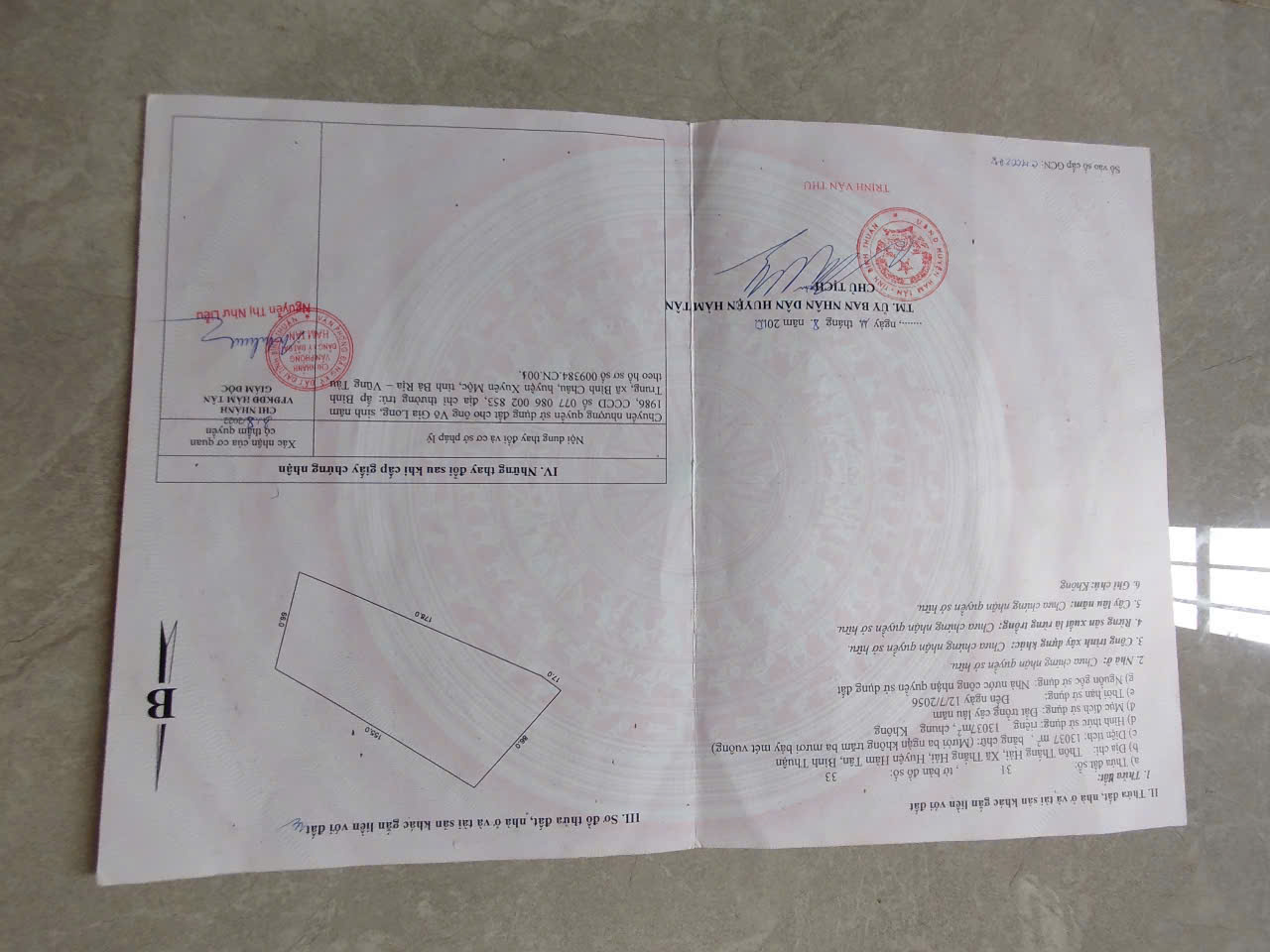 Bán đất thổ cư sát biển quốc lộ 55, Thắng Hải, Hàm Tân: 1.3ha sổ đỏ trao tay, giá chỉ 8 tỷ - dự án có lời ngay!