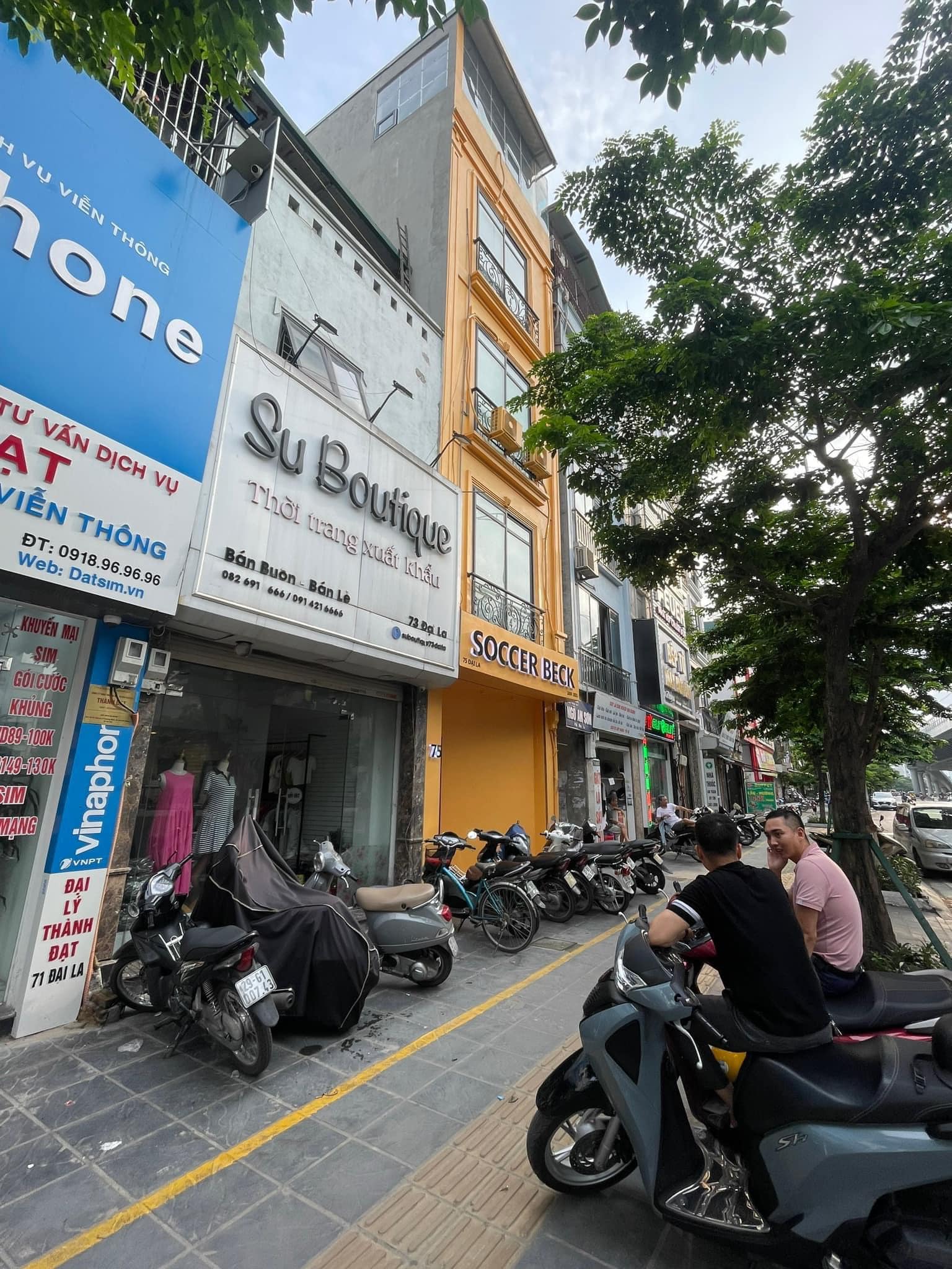 Lô góc mặt phố Đại La 100m² mặt tiền 4.6m sổ vuông nở hậu, vỉa hè đá bóng Kd Đỉnh chỉ 52 tỷ