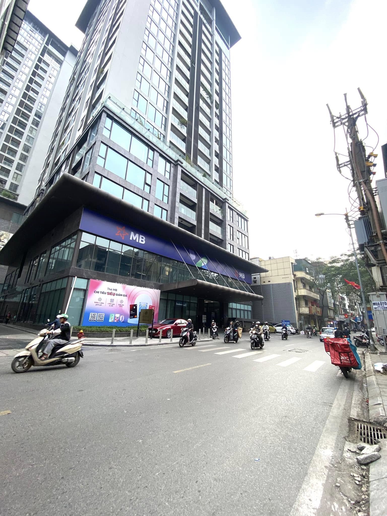 Tòa nhà MP Thụy Khuê 153m² 8 tầng có hầm mặt tiền 6m thu 3,5 tỷ/năm chỉ 93 tỷ