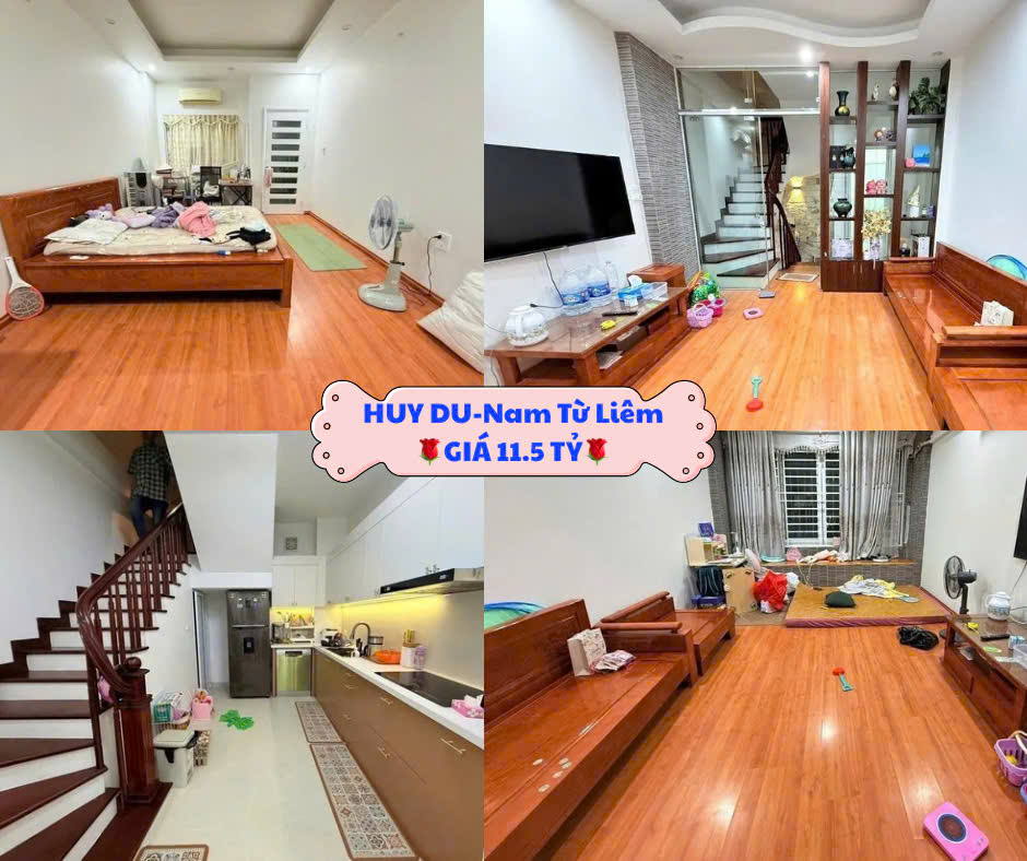 GIÁ MỀM TIỀM NĂNG LỚN HUY DU – NAM TỪ LIÊM | Diện tích 35m²- 6 Tầng FULL NỘI THẤT– Mặt Tiền 3,8m- Giá chỉ 11,5 tỷ!