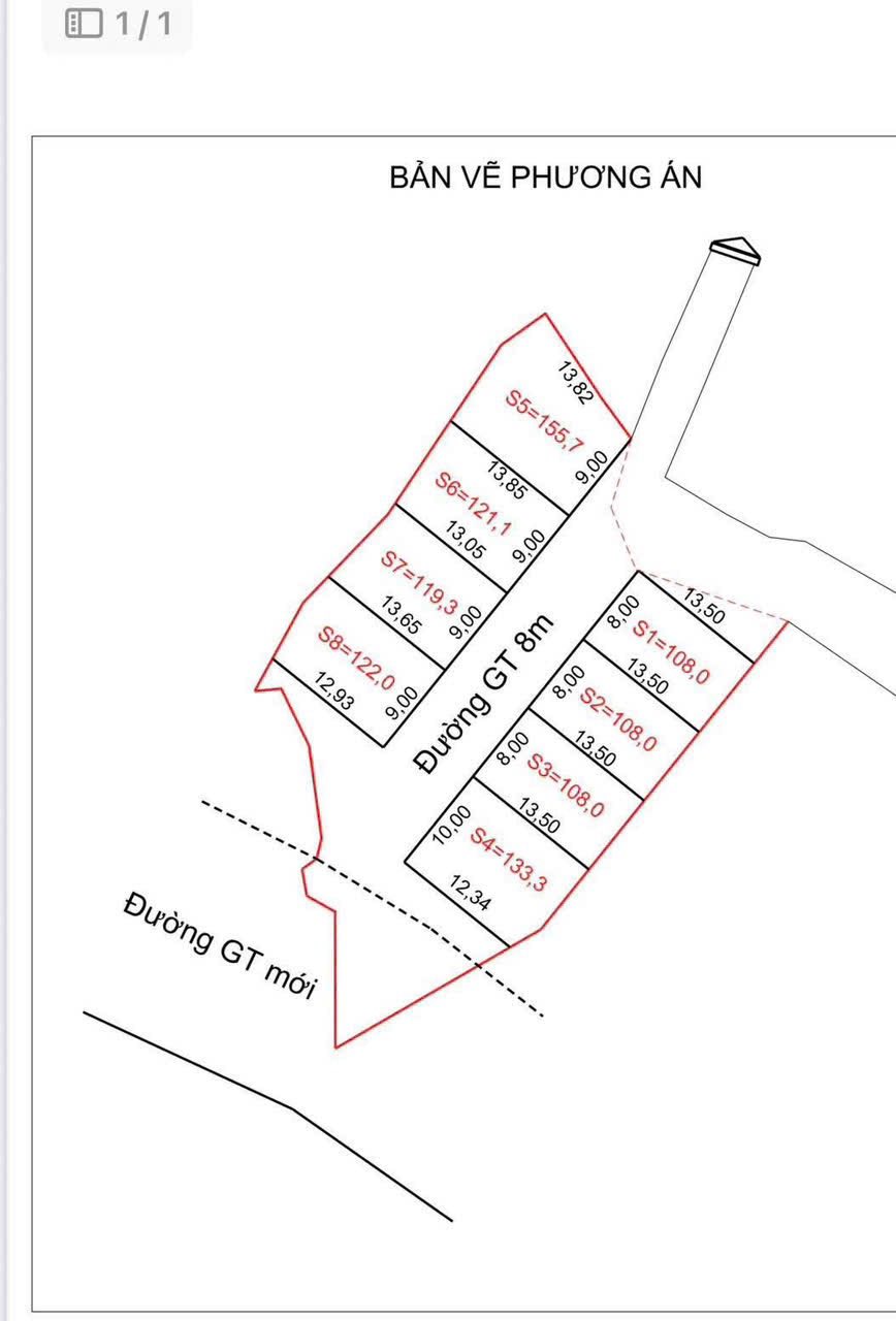 8 ô đất đẹp view hồ, sát kcn, giá chỉ 3xx tại Tiên Lương - Cẩm Khê