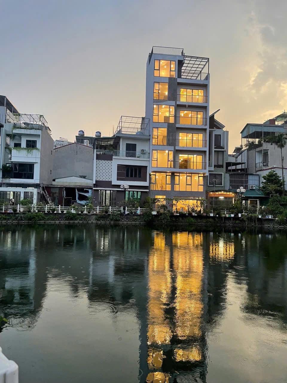 Siêu VIP - An Cư Đỉnh Cao, View Hồ Cực Hiếm, Nhà Ngọc Thụy 50m2 8T, Full Nội Thất - 22.x Tỷ