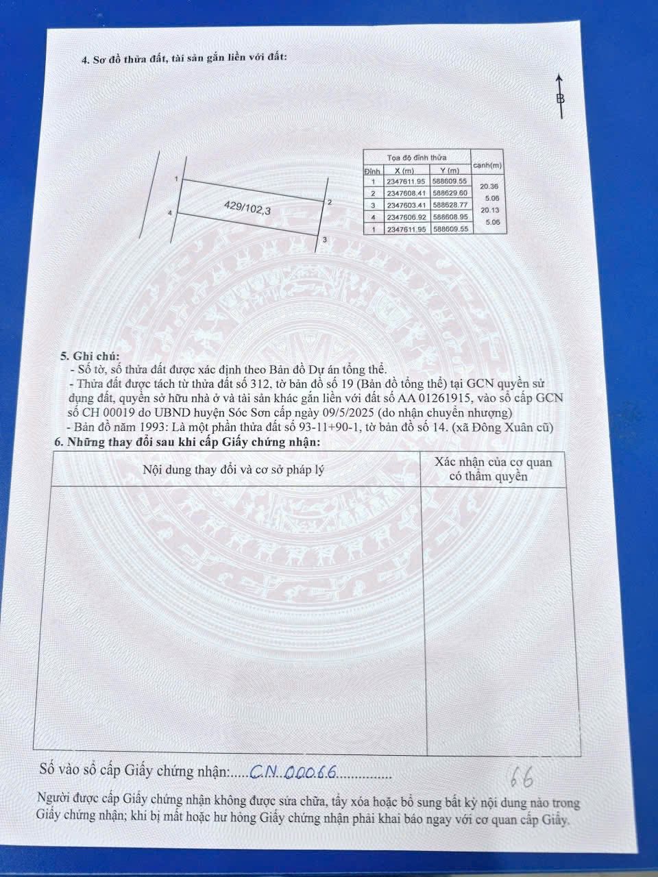 CHÍNH CHỦ BÁN ĐẤT GIÁ RẺ – THÔN TUYỀN, ĐÔNG XUÂN, SÓC SƠN