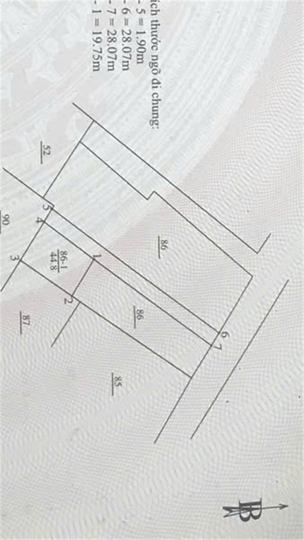 Nhà Tư Đình Chủ cần bán gấp . NGÕ THÔNG - Gần Phố Cổ Linh - Bát Khối - Khu vực Phát triển