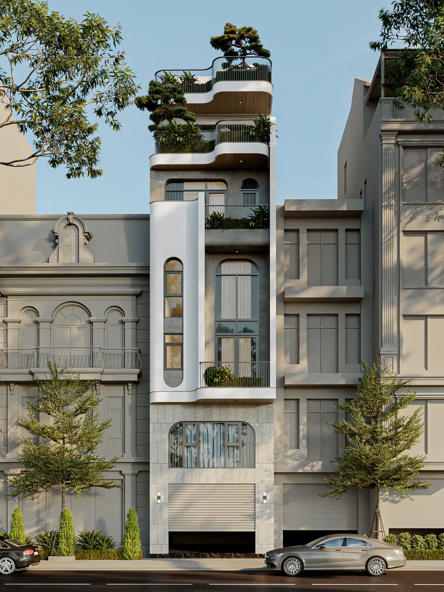 Bán nhà gần phố Phạm Tuấn Tài, 78m2, 7 tầng, thang máy, ôtô, phân lô, ngõ thông 24.1 tỷ