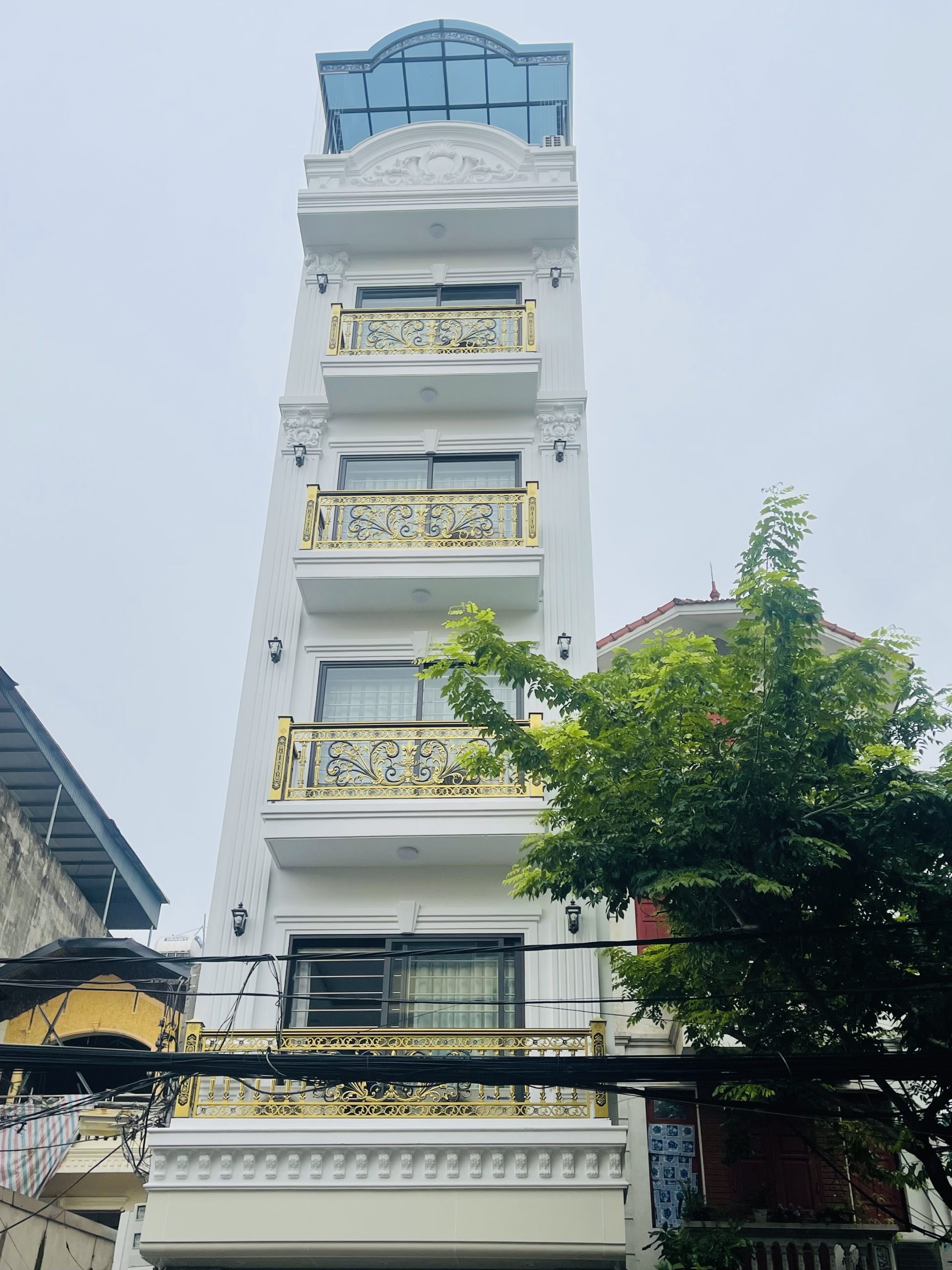 BÁN NHÀ LÔ GÓC – MẶT PHỐ THỊNH LIỆT – KINH DOANH SẦM UẤT✨ Diện tích: 66m². 6 tầng thang máy hiện đại