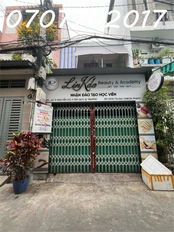 Nhà mới ngay P.Tân Sơn Nhì mới 5x16m2 Hẻm 4m 1 lầu giá 6 tỷxx