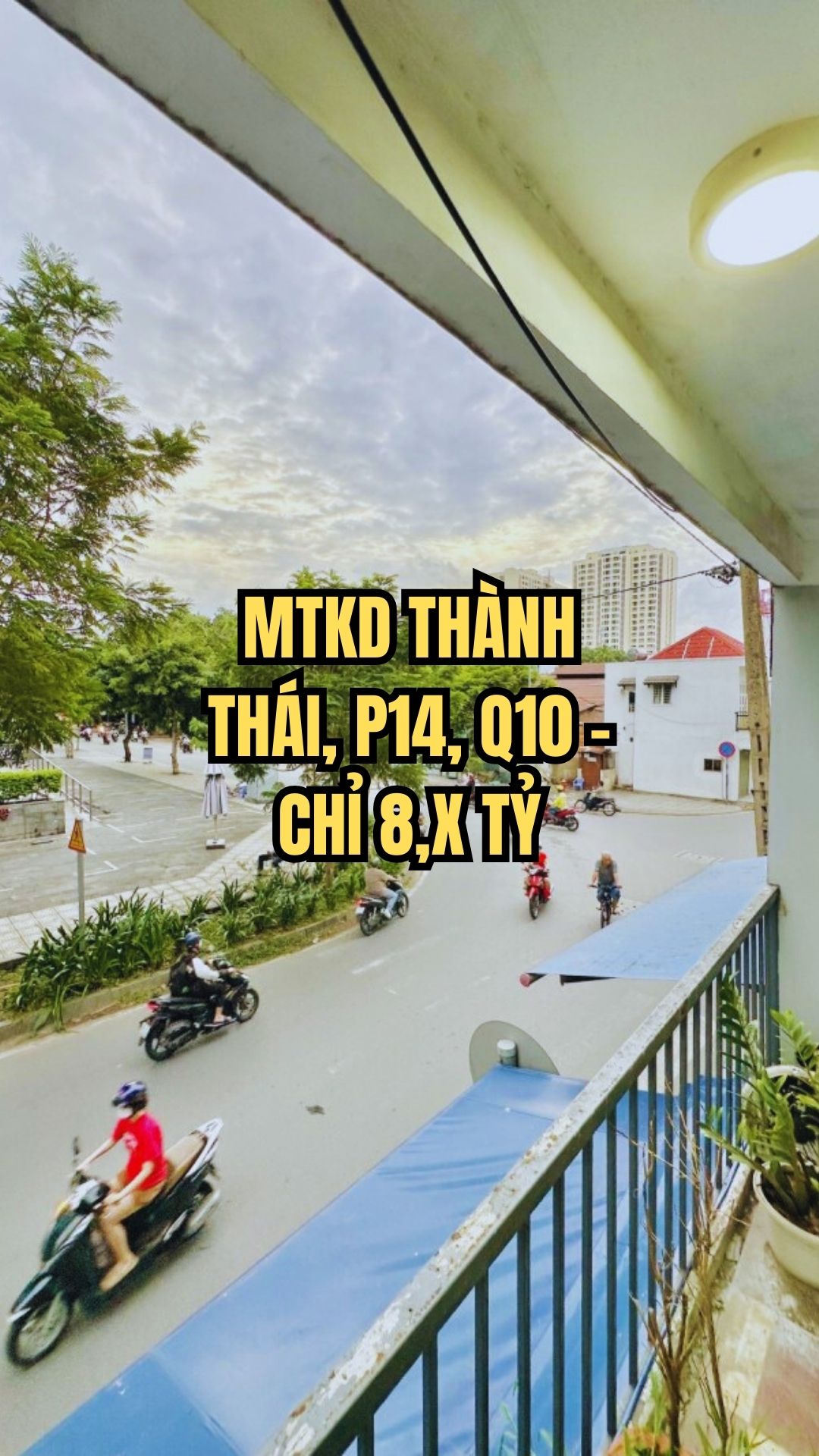 MẶT TIỀN KINH DOANH THÀNH THÁI, P14, Q10 – CHỈ 8,9 TỶ