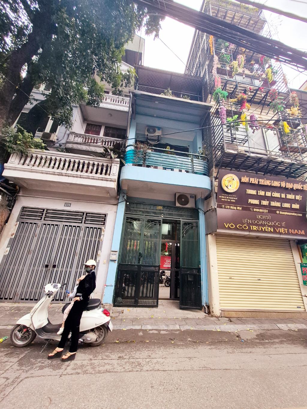 MẶT PHỐ HỒNG MAI,HAI BÀ TRƯNG 22tỷ 60m KINH DOANH,CHO THUÊ,ĐỐI DIỆN TRƯỜNG HỌC