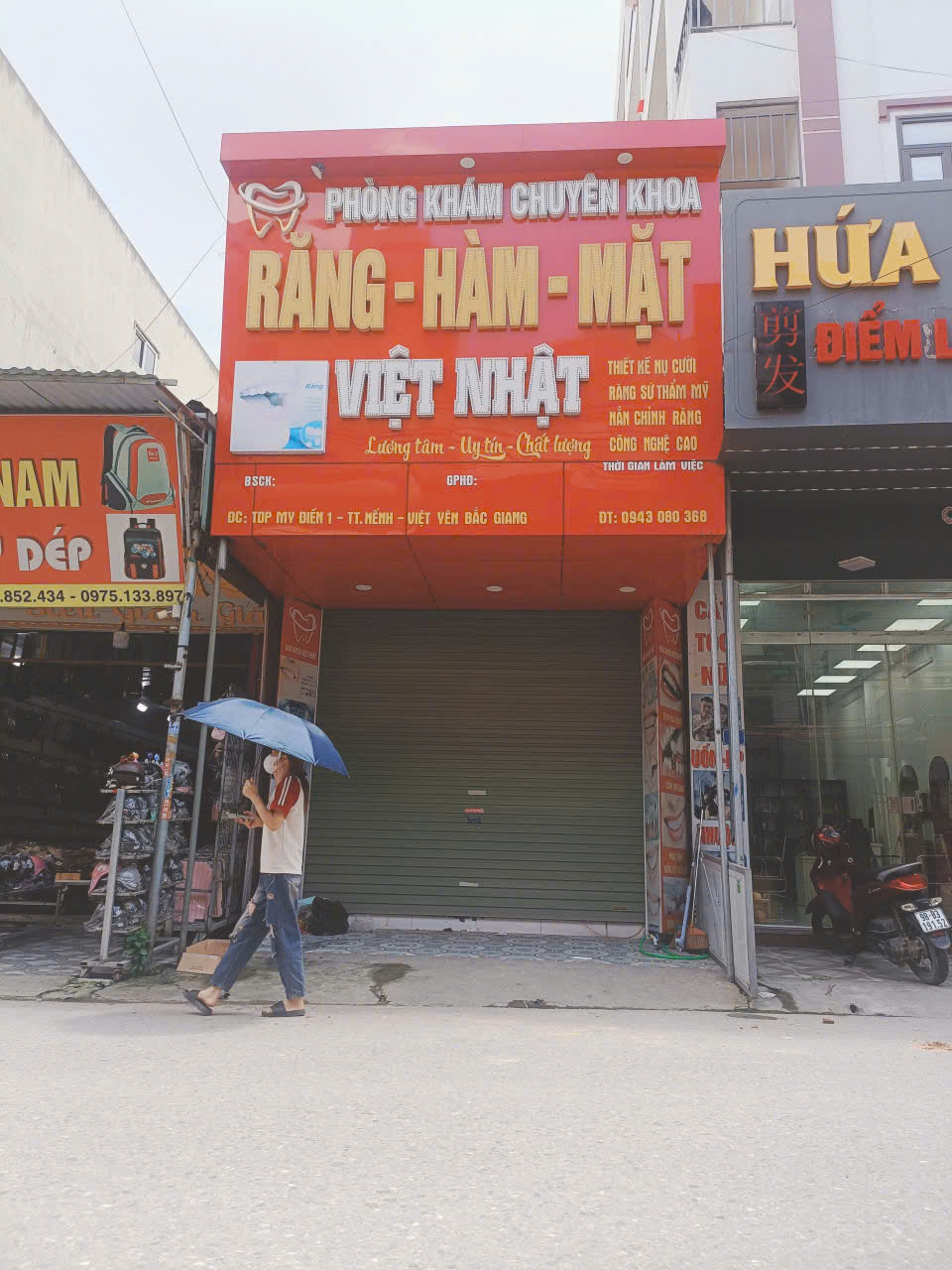 CHO THUÊ NHÀ MẶT ĐƯỜNG LỚN Vị trí: Ngay trục đường chính My Điền 1, phường Nếnh, Việt Yên, Bắc Giang