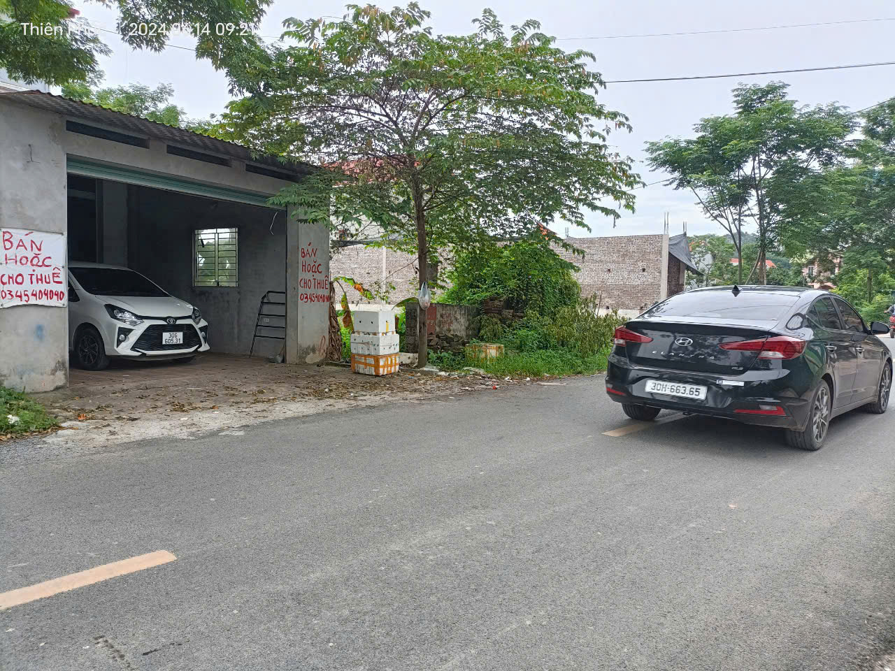 CHO THUÊ NHÀ MẶT ĐƯỜNG ĐÊ MỚI – THÔN LONG CHÂU, XÃ PHỤNG CHÂU, CHƯƠNG MỸ