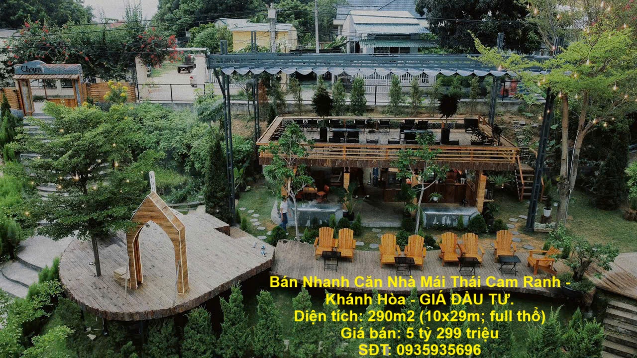 CHÍNH CHỦ CẦN Bán Nhanh Căn Nhà Mái Thái Cam Ranh - Khánh Hòa - GIÁ ĐẦU TƯ.