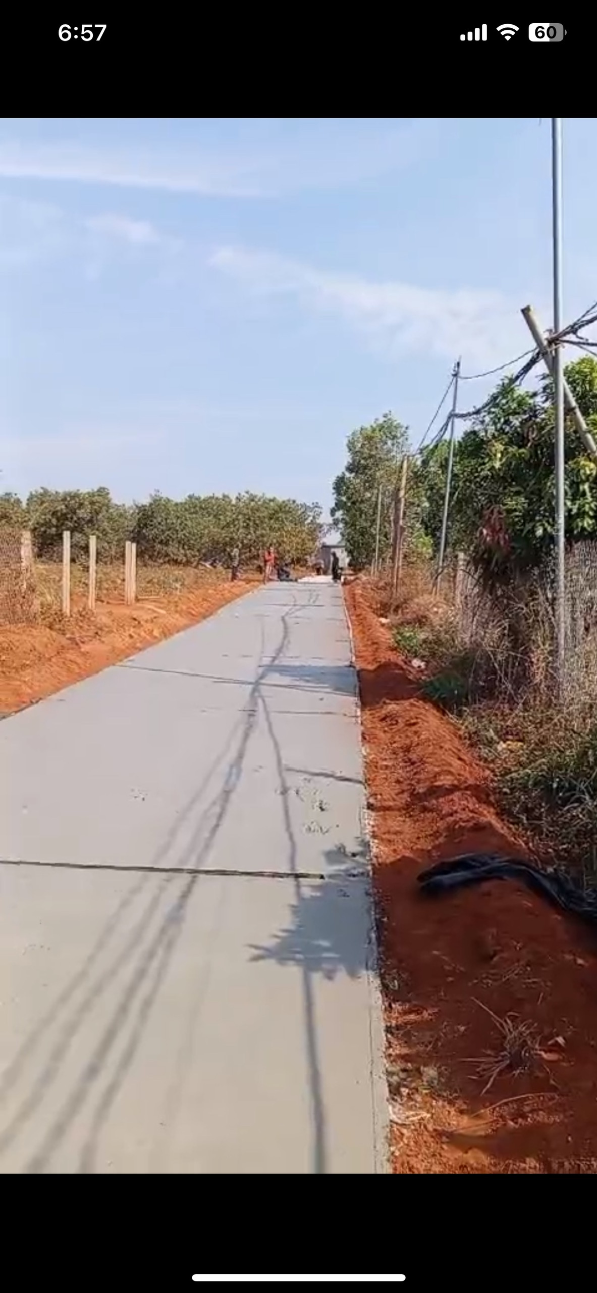 cần bán đất mặt tiền đường bê tông quảng tín