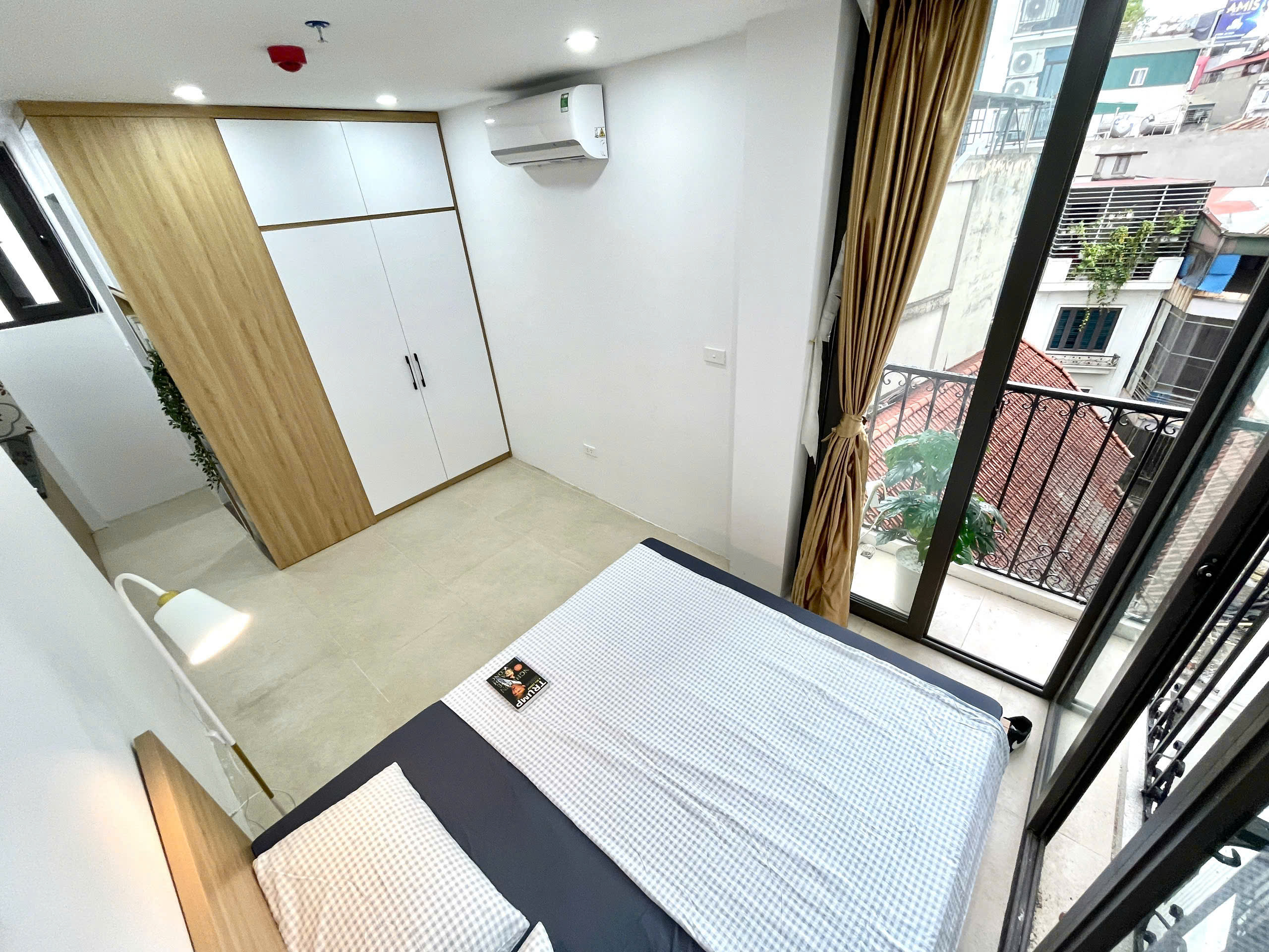 (Cực hiếm) Căn hộ Studio 23m2 mới khai trương ngõ 89 Lê Đức Thọ - Máy giặt riêng - Cách mặt phố 35m