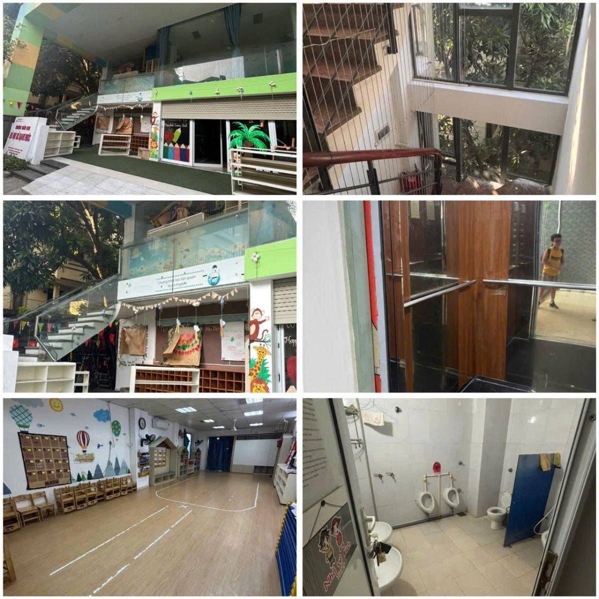 Cho thuê 6 tầng hoặc riêng từng tầng,nhà có thang máy 135m2/sàn tại Trương Định, HBT