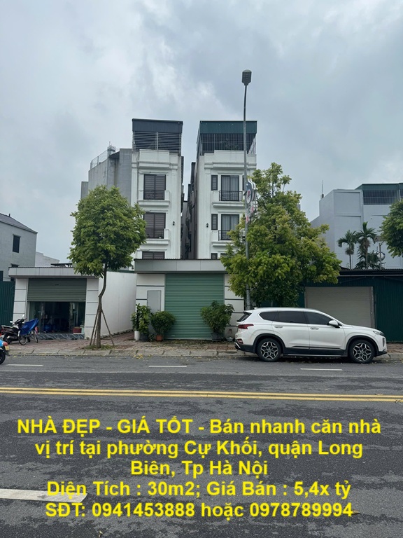 NHÀ ĐẸP - GIÁ TỐT - Bán nhanh căn nhà vị trí tại phường Cự Khối, quận Long Biên, Tp Hà Nội