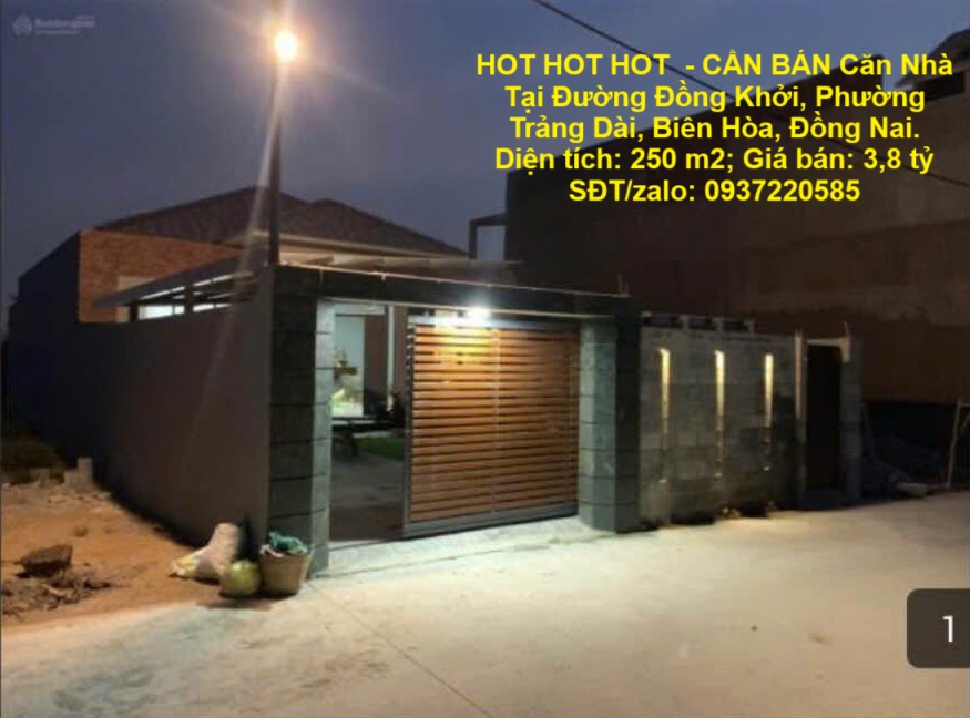HOT HOT HOT - CẦN BÁN Căn Nhà Tại Đường Đồng Khởi, Phường Trảng Dài, Biên Hòa, Đồng Nai.