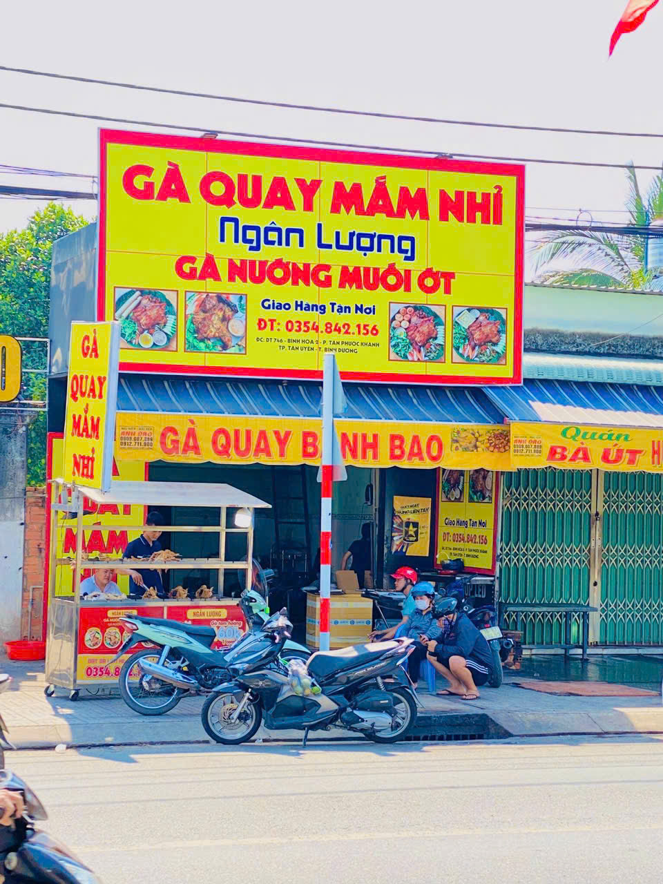 SANG NHƯỢNG QUÁN GÀ QUAY TÂN PHƯỚC KHÁNH, TP TÂN UYÊN, BÌNH DƯƠNG