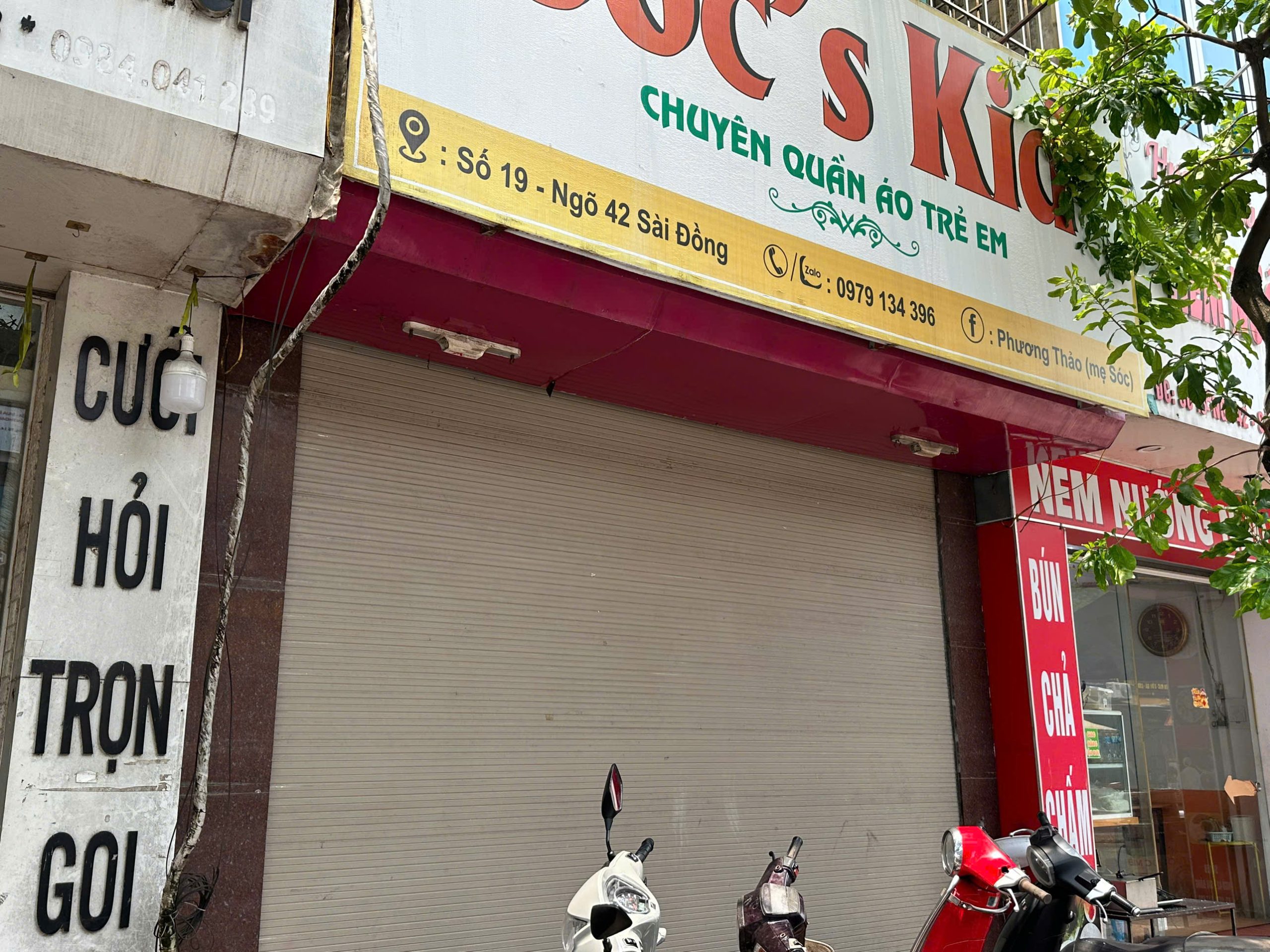 CHO THUÊ CỬA HÀNG - NGÕ 42 SÀI ĐỒNG LONG BIÊN (NGÕ SẦM UẤT NHẤT PHỐ SÀI ĐỒNG)