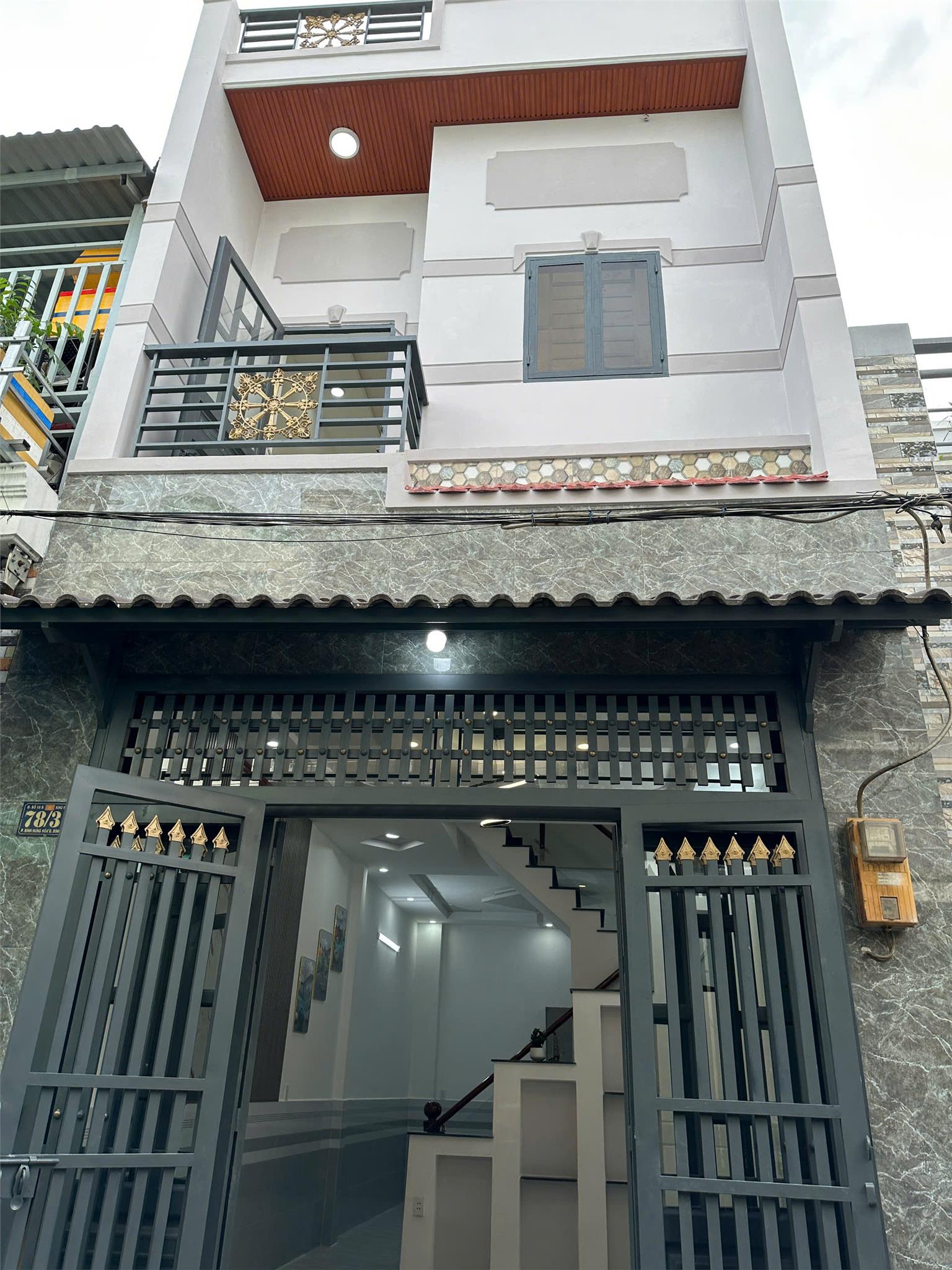 BÁN NHÀ MỚI TINH ĐẸP NHƯ HOA HẬU – đường 18B, KP1, P. Bình Hưng Hoà A- 4.25 tỷ