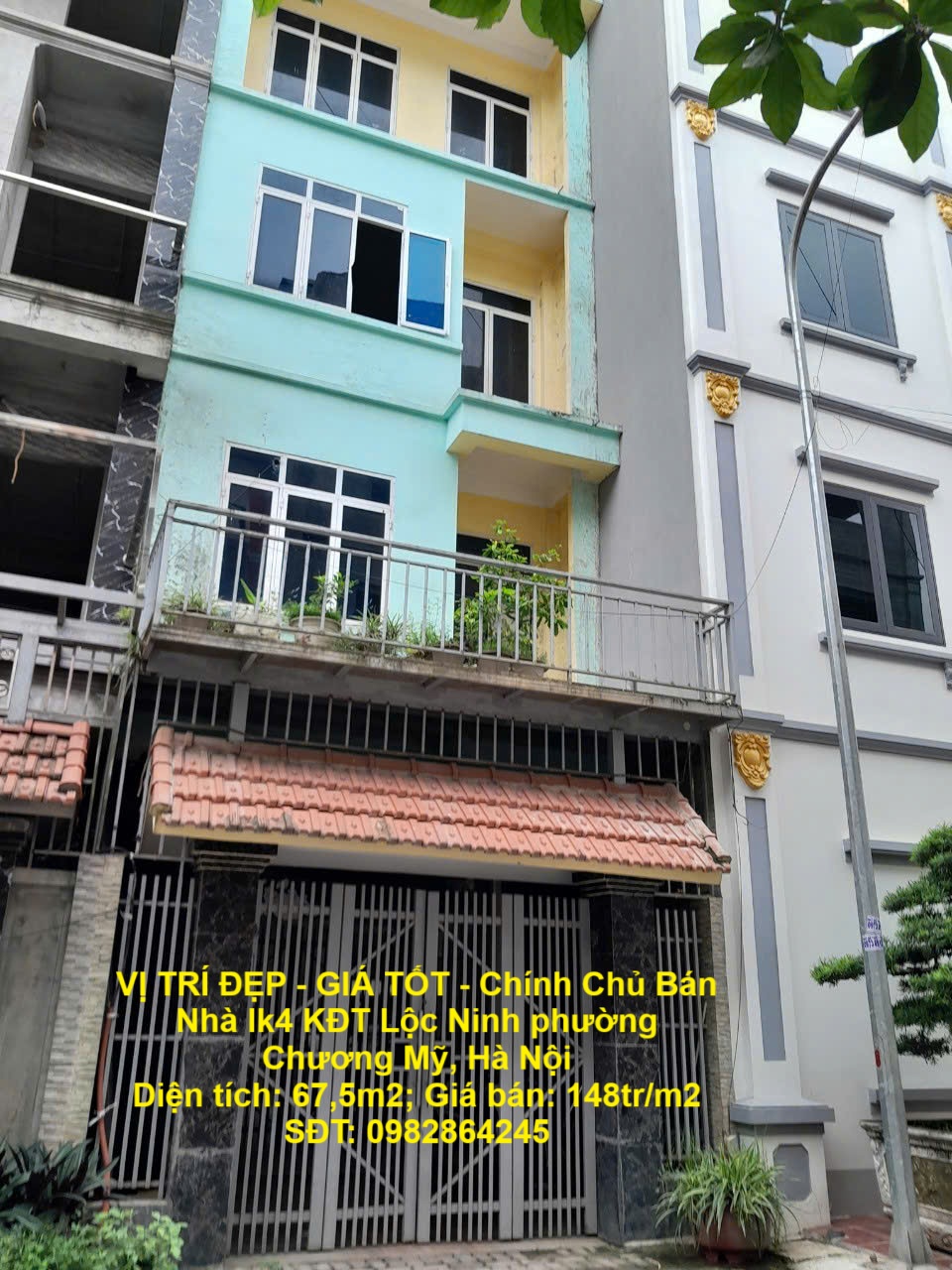 VỊ TRÍ ĐẸP - GIÁ TỐT - Chính Chủ Bán Nhà lk4 KĐT Lộc Ninh phường Chương Mỹ, Hà Nội
