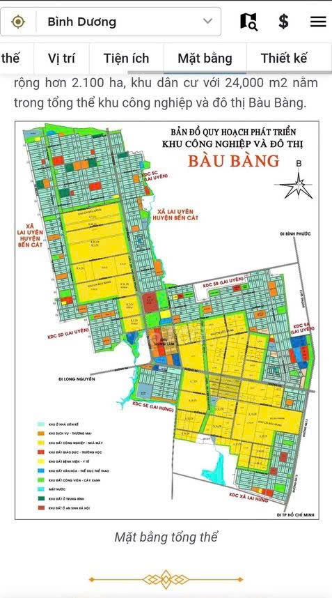 Cần bán lô đất vị trí đẹp tại Lai Hưng, Bàu Bàng, Bình Dương