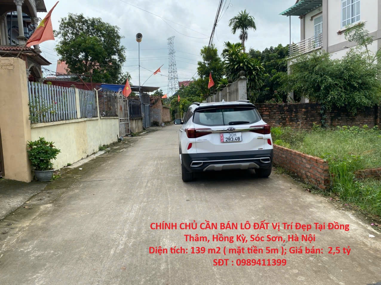 CHÍNH CHỦ CẦN BÁN LÔ ĐẤT Vị Trí Đẹp Tại Đồng Thâm, Hồng Kỳ, Sóc Sơn, Hà Nội