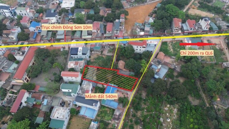 SIÊU PHẨM DÀNH CHO ANH CHỊ ĐẦU TƯ 540M TẠI ĐÔNG SƠN-CHƯƠNG MỸ-HÀ NỘI