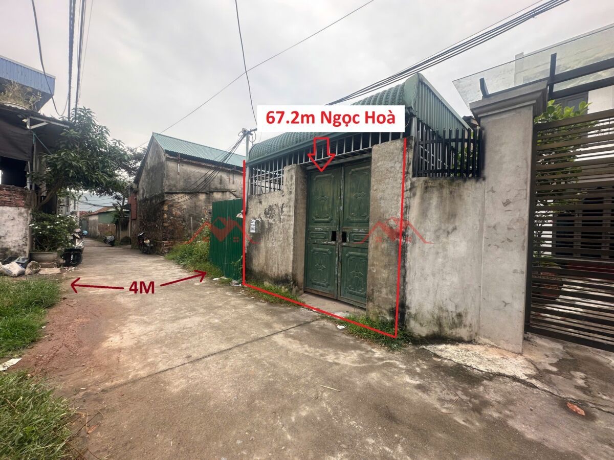 CHÍNH CHỦ BÁN LÔ ĐẤT TẶNG NHÀ CẤP 4 TẠI NGỌC HÒA-CHƯƠNG MỸ-HÀ NỘI