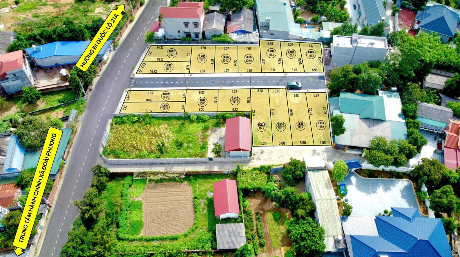 Chính thức mở bán 16 lô đẹp nhất Trại Hồ - Cổ Đông - Vị trí vàng, thửa đẹp