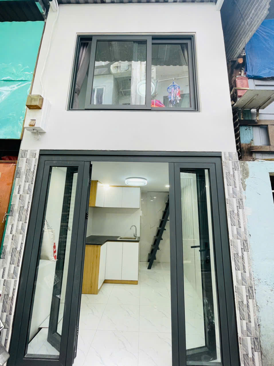 Nhà 2 tầng hẻm Hưng Phú P9Q8. Giá 950tr TL