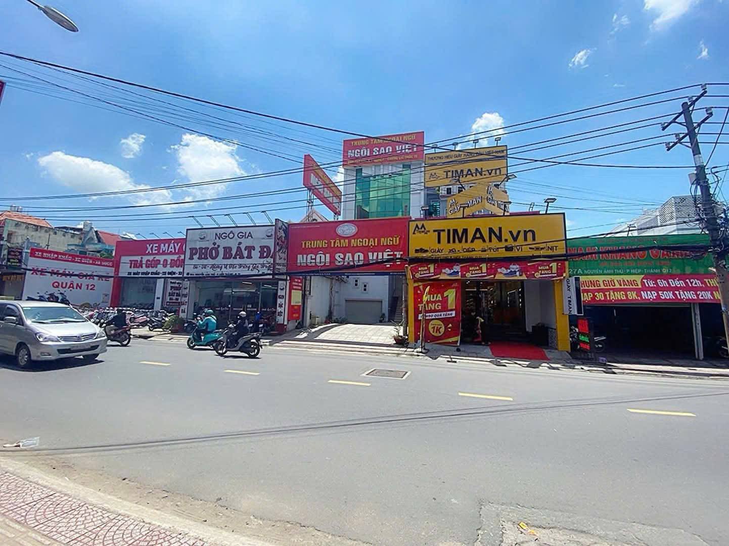 BÁN NHÀ MẶT TIỀN NGUYỄN ẢNH THỦ VỊ TRÍ VÍP 6.3X27M ĐÚC 4 TẤM