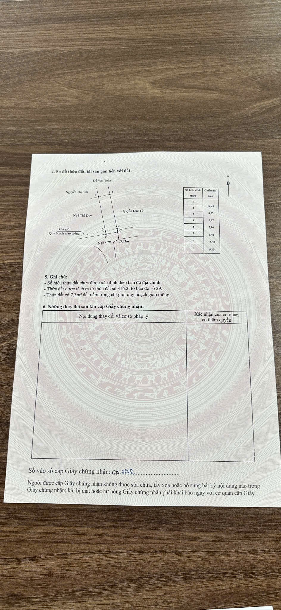 8xx triệu - 89.5m2 Cốc Liễn Minh Tân Zalo 0567222555