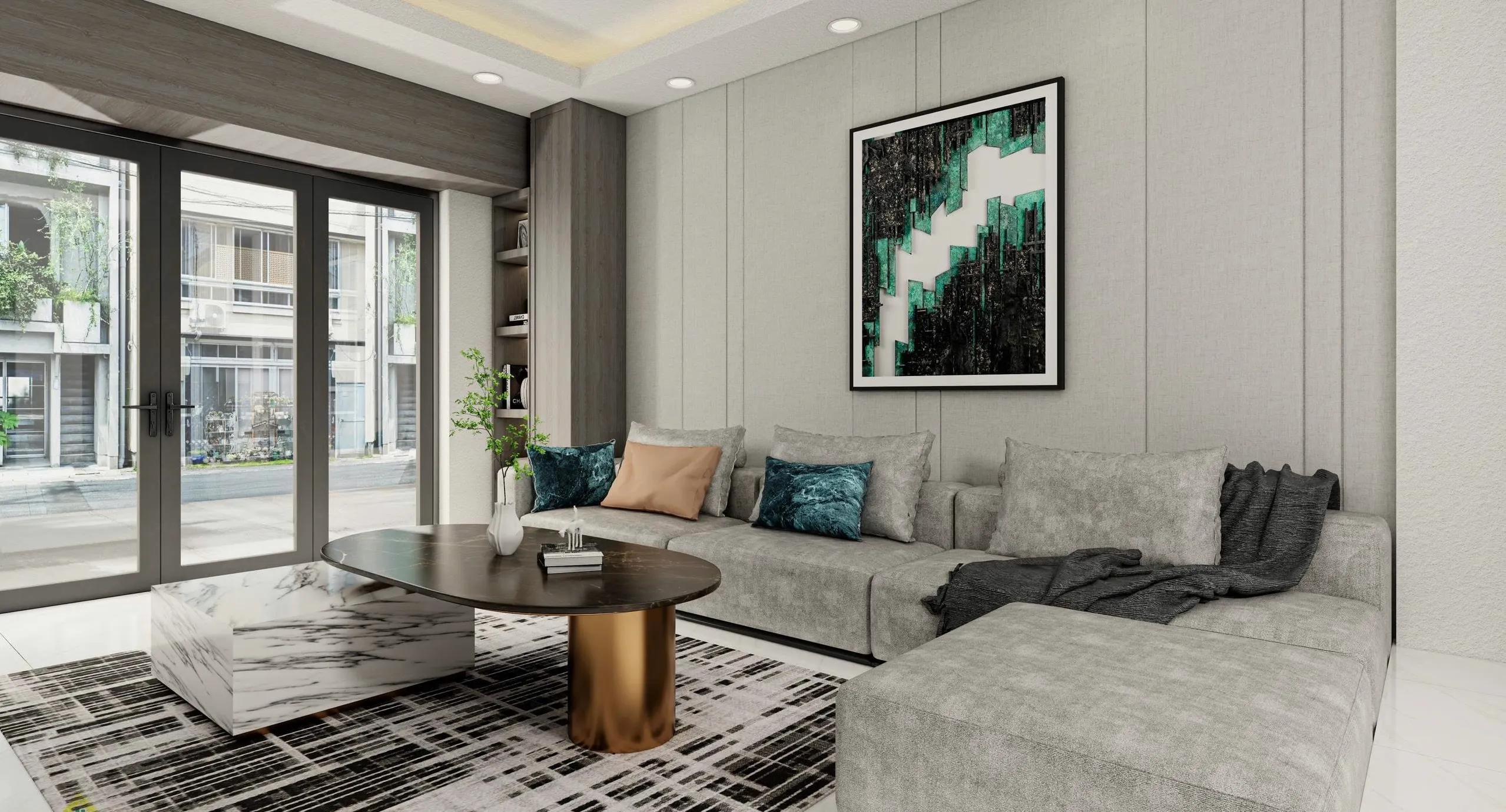 Nguyễn Văn Linh 52m², 7 tầng thang máy, Tân Cổ Điển, full nội thất –