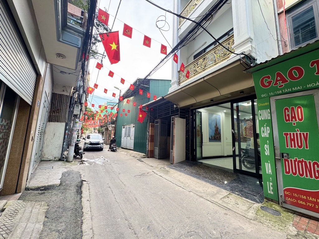 Bán nhà tân mai 6 tầng thang máy long lanh 2 ô tô tải tránh kinh doanh hoàng mai