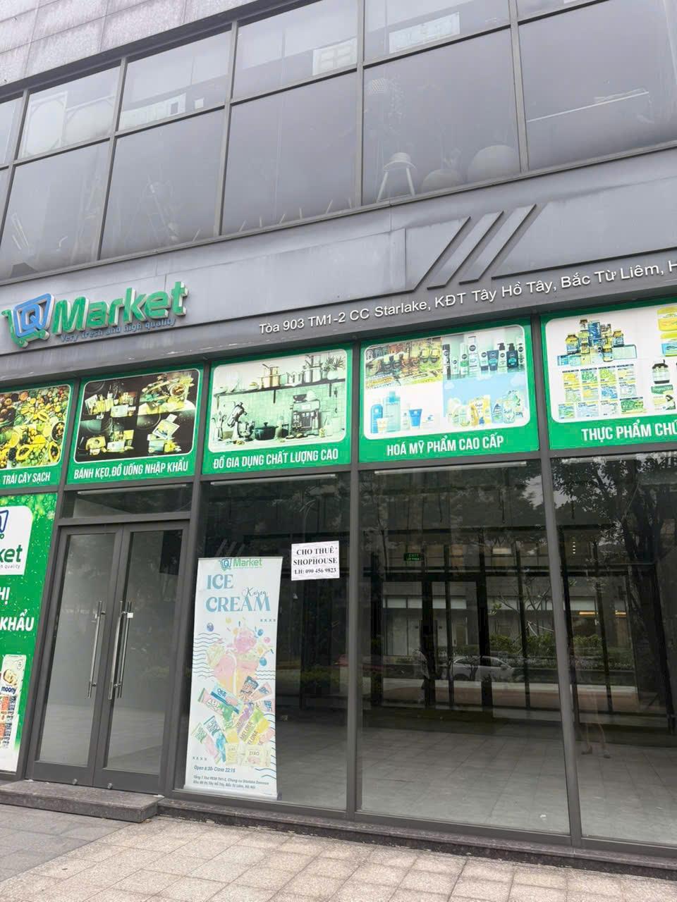 Bán nhanh shop đế thương mại chung cư Starlake Tây Hồ Tây H9 Starlake, bắc từ Liêm, Hà Nội. Giá chỉ 10.8 tỷ.