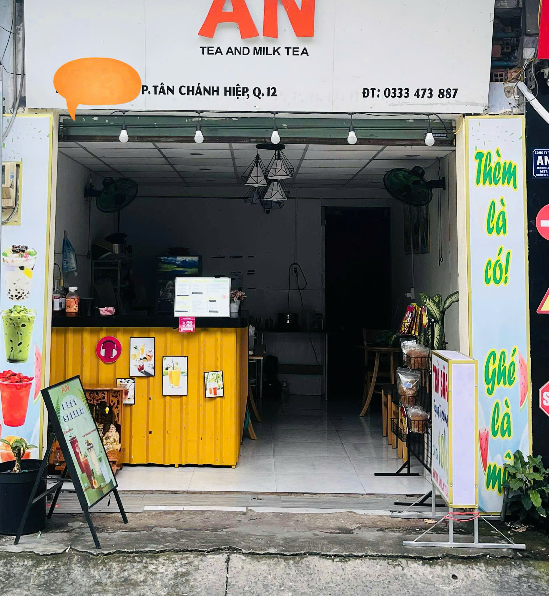 CẦN SANG NHƯỢNG QUÁN TRÀ SỮA – TRÀ TRÁI CÂY HOẠT ĐỘNG ỔN ĐỊNH