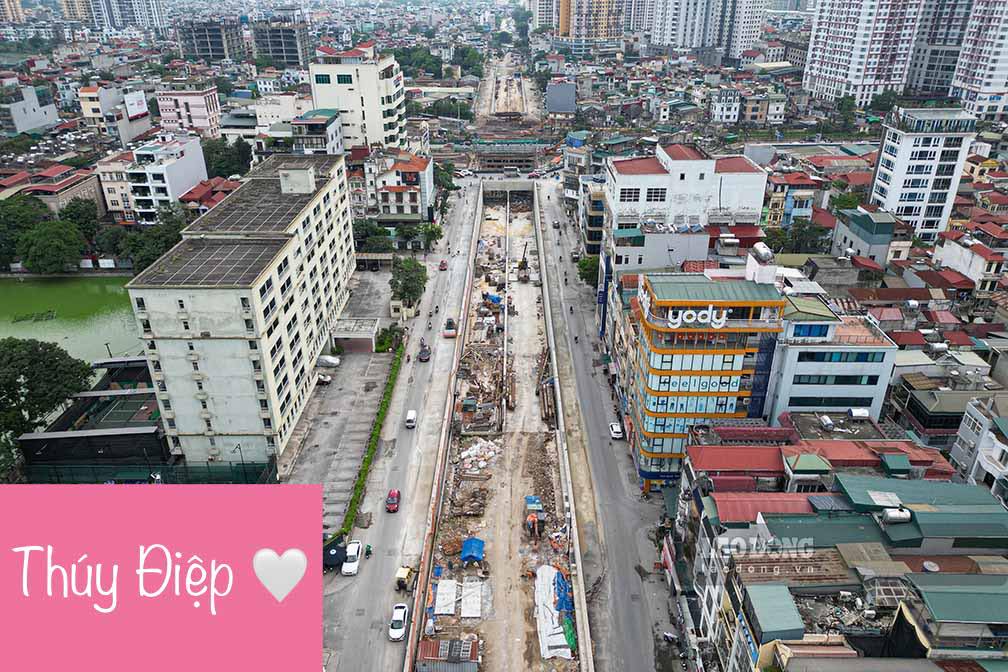 MẶT PHỐ KIM ĐỒNG - HOÀNG MAI - 120m² - 5 TẦNG - MẶT TIỀN 8.4m - GIÁ BÁN 66 TỶ (đàm phán)