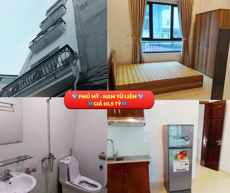 VỊ TRÍ VÀNG CỰC HIẾM PHÚ MỸ – NAM TỪ LIÊM | CCMN Diện tích 42m²- 5 Tầng -Mặt Tiền 3,6m- Giá chỉ 10,9 TỶ!