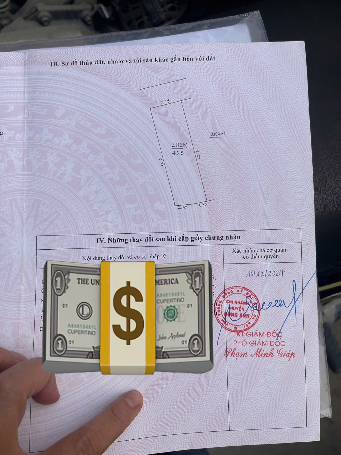 Chính chủ gửi bán 45m Mai Hiên