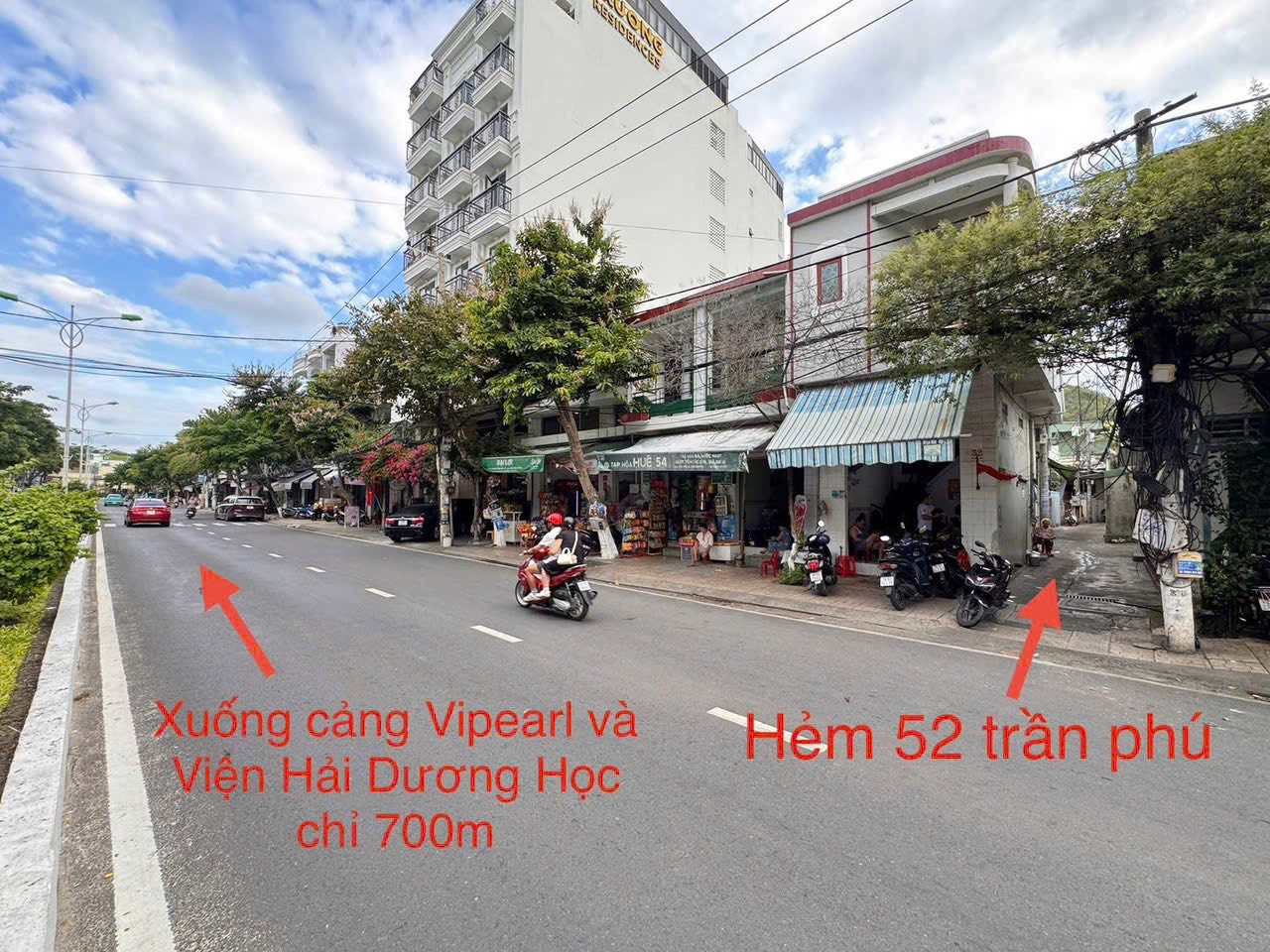 BÁN ĐẤT TẶNG NHÀ CẤP 4 – HẺM 52 TRẦN PHÚ, VĨNH NGUYÊN, NHA TRANG!