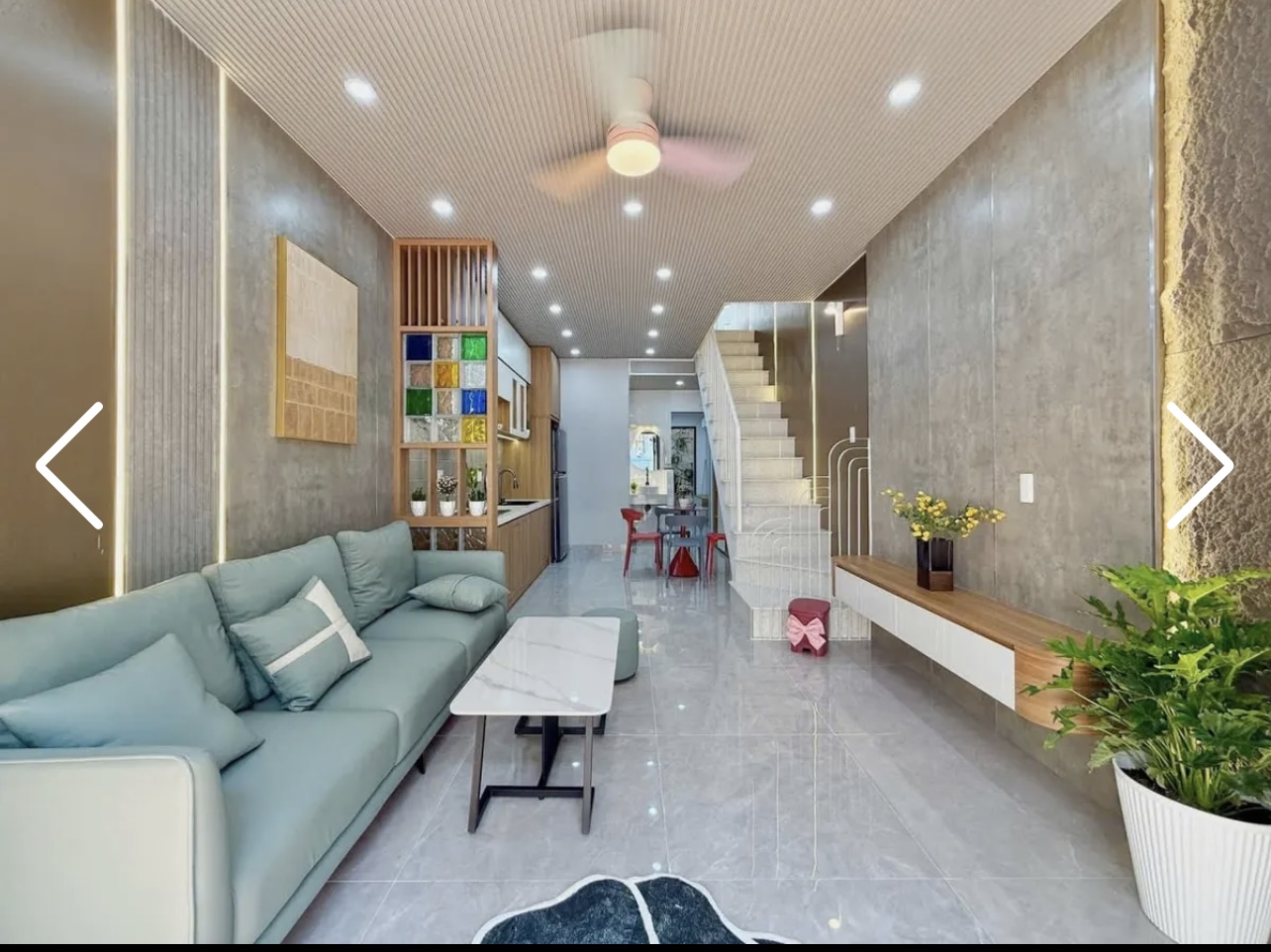 Nhà 2 tầng kiệt Hàn Mạc Tử . DT:53m , nhà mới đẹp full nội thất