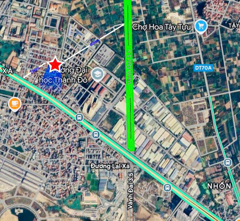Chính chủ bán 52m đất phân lô khu quân đội Lai Xá xã Kim Chung huyện Hoài Đức