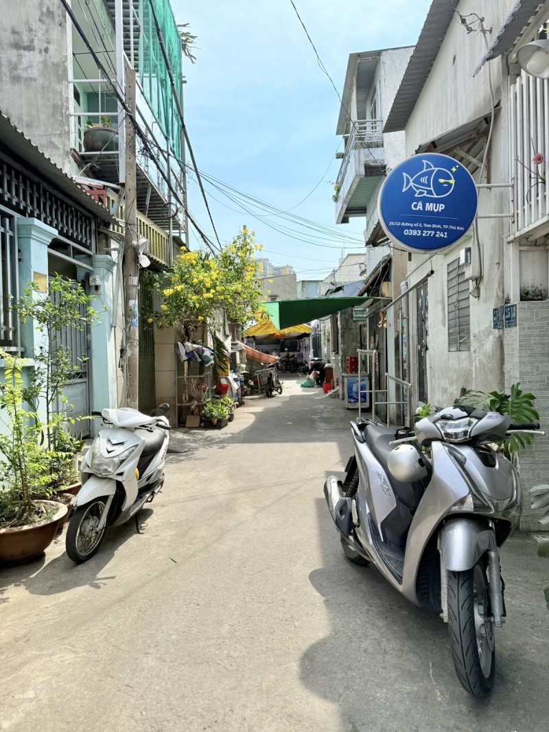 CHỈ 3 TỶ - NHÀ NÁT - GIÁO XỨ TAM BÌNH - 64M2 - ĐƯỜNG OTO - TIỆN XÂY MỚI, GIÁ RẺ