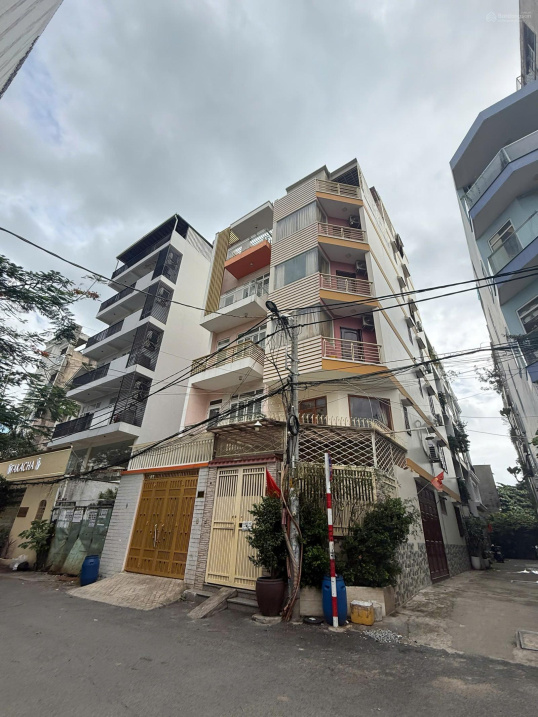 DT 65TR/THÁNG- CHDV góc 2MT Điện Biên Phủ ngay ĐH Hồng Bàng, 74M2(4,5x16m)- 7 tầng full nội thất cao cấp