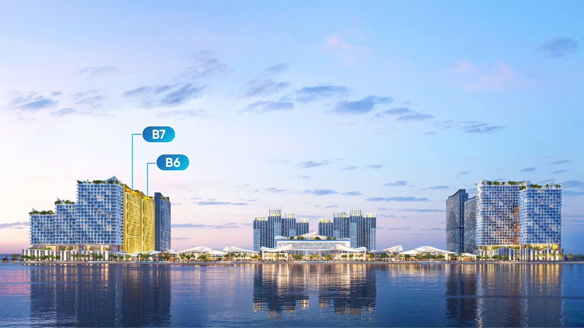 Đầu tư căn hộ khách sạn Blanca City Vũng Tàu– Chia sẻ lợi nhuận ổn định Blanca City mở bán 2 block cao tầng B6 –