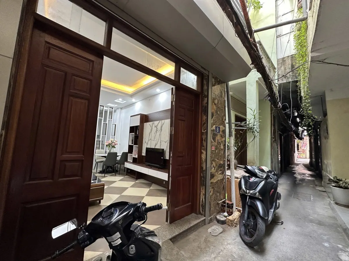 BÁN NHÀ NGÕ VĂN CHƯƠNG 33M 5TẦNG MT 4. 9,1 TỶ 10M RA MẶT NGÕ. 100M RA MẶT PHỐ TD THẮNG