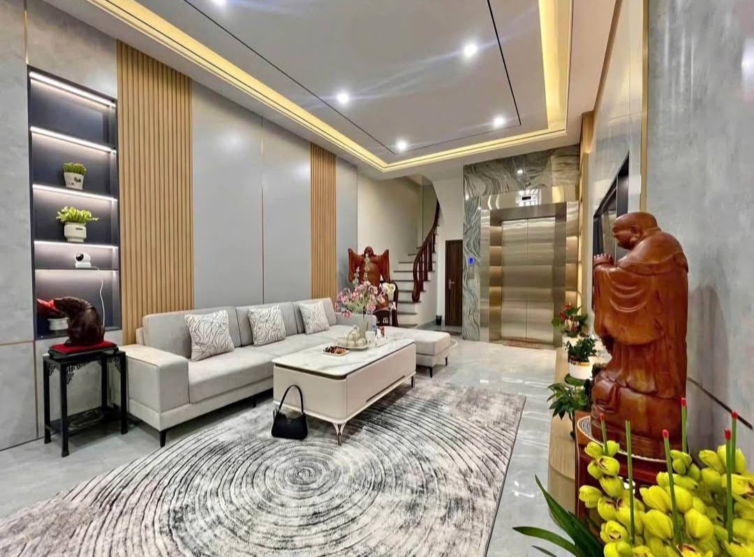 SIÊU PHẨM MỚI XÂY TRẦN CUNG 55M, 5 TẦNG THANG MÁY, NGÕ THÔNG, GẦN Ô TÔ, FULL NT, HƠN 10 TỶ